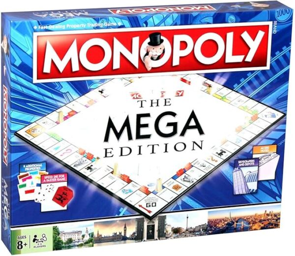 The Mega Edition Monopoly An Upgrade Off The Classic
