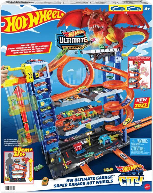 Hot Wheels Let's Race Netflix - City Ultimate Garage Playset