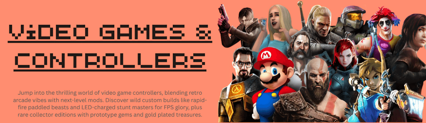 Video Games & Controllers