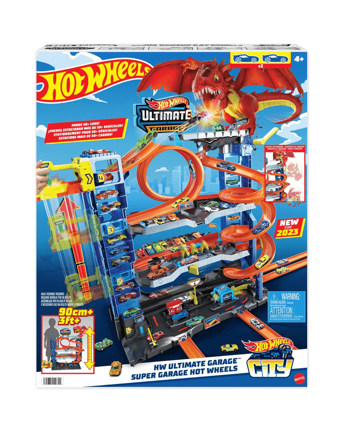 Hot Wheels Let's Race Netflix - City Ultimate Garage Playset