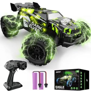 DEERC Remote Control with 2 Rechargeable Batteries (40 Min Play)